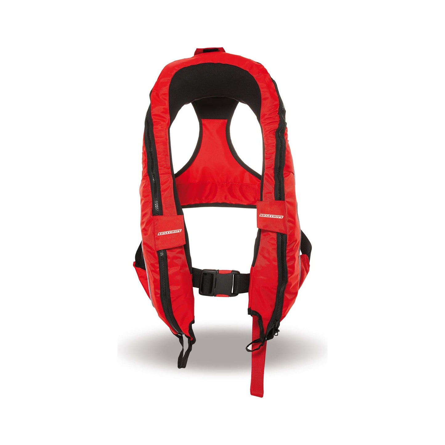 Rettungsweste SeaCurity GDR-275N, ISO 12402-2, schwarz oder rot von SeaCurity GmbH