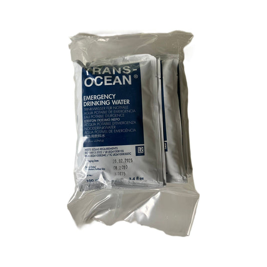 Trinkwasser für Notfälle TRANSOCEAN, Pack 5 x 100 ml von TRANSOCEAN