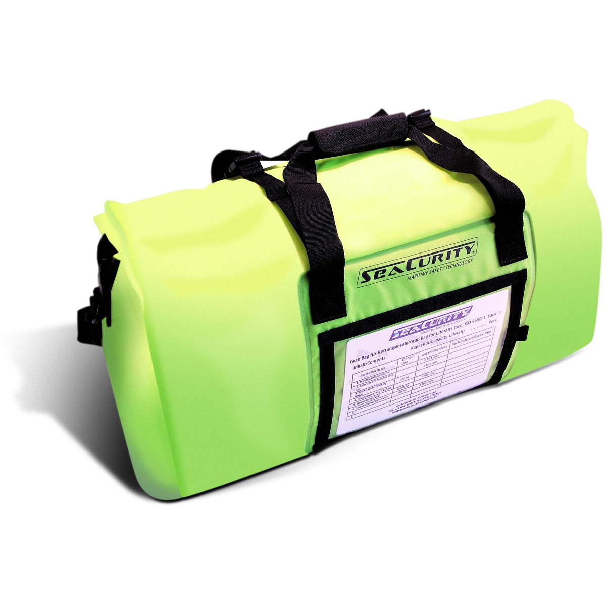Grab Bags für Rettungsinseln nach ISO 9650-1 von SeaCurity GmbH