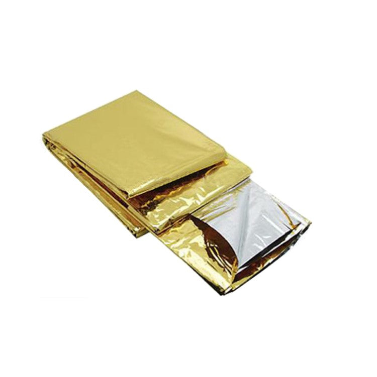 Rettungsdecke silber/gold, 160 cm x 210 cm