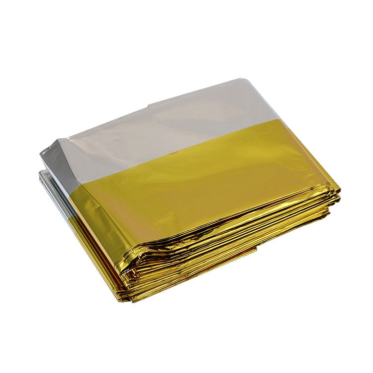 Rettungsdecke silber/gold, 160 cm x 210 cm