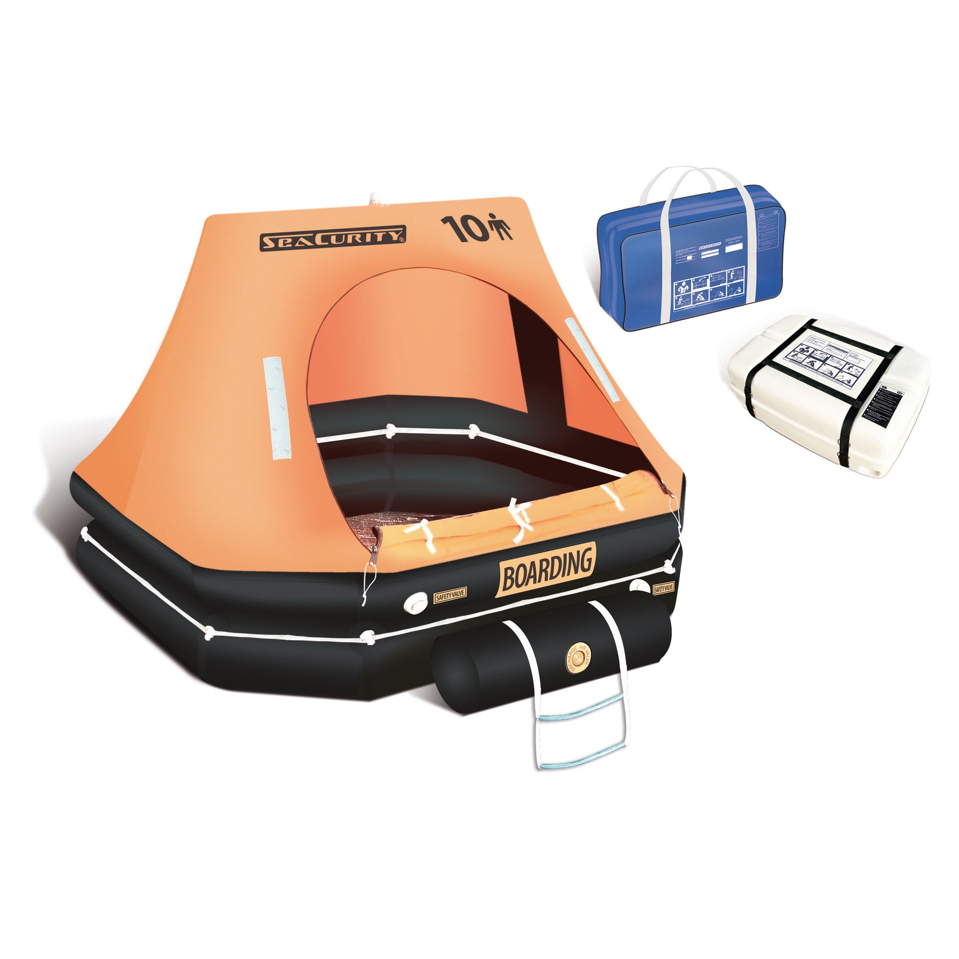 Rettungsinsel SeaCurity ISO 9650-1, Group A von SeaCurity GmbH