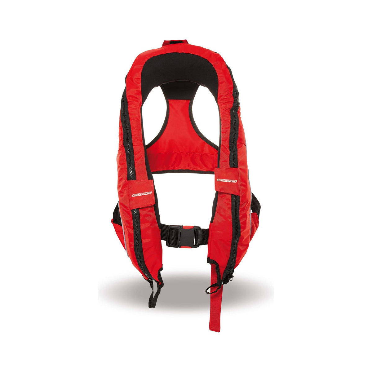Rettungsweste SeaCurity GDR-275N, ISO 12402-2, schwarz oder rot von SeaCurity GmbH