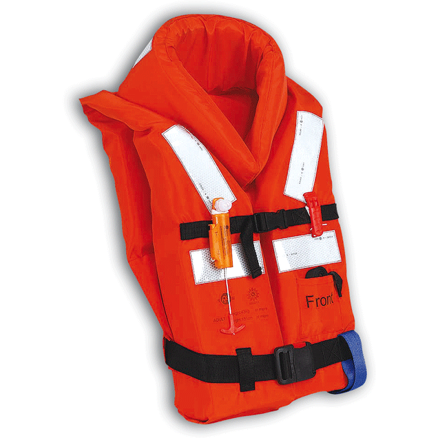 Rettungsweste Feststoff (Erwachsene) 150 N, SOLAS/MED von SeaCurity GmbH