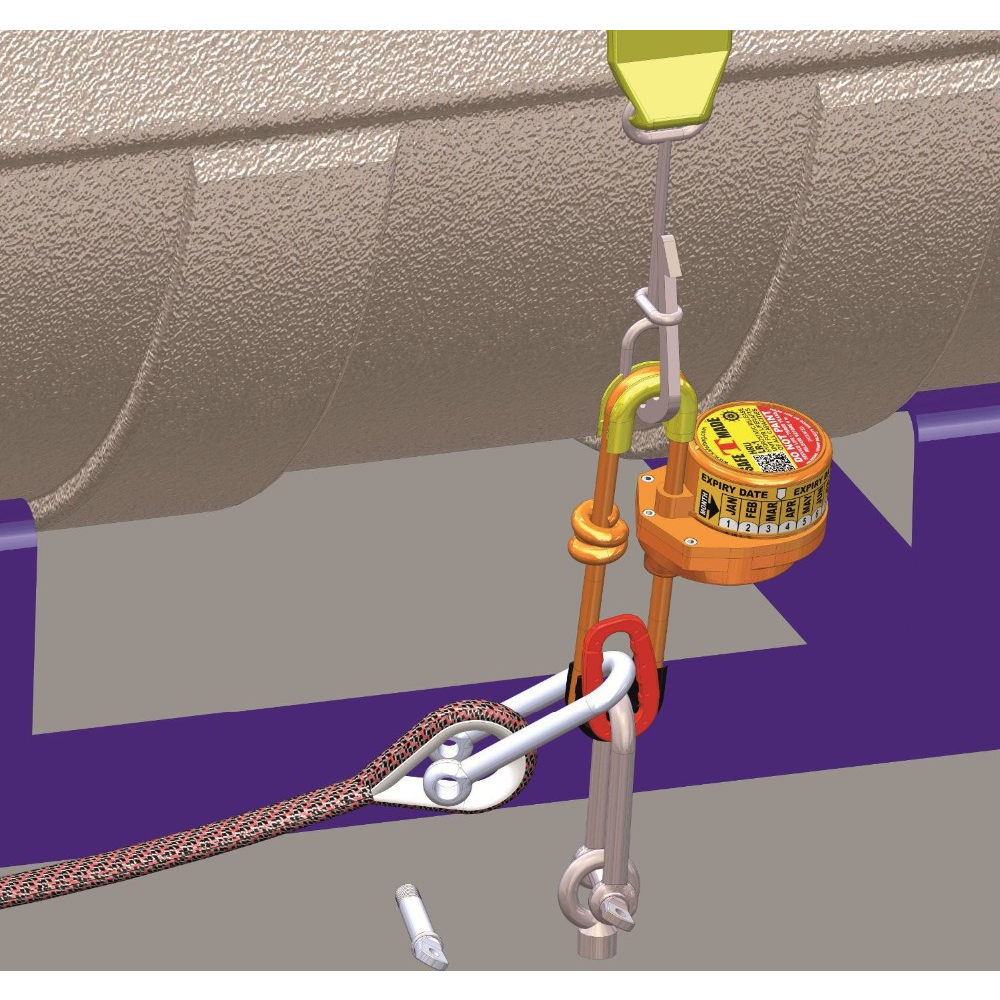 Wasserdruckauslöser HRU-LR2 (Hydrostatic Release Unit) von SeaCurity GmbH